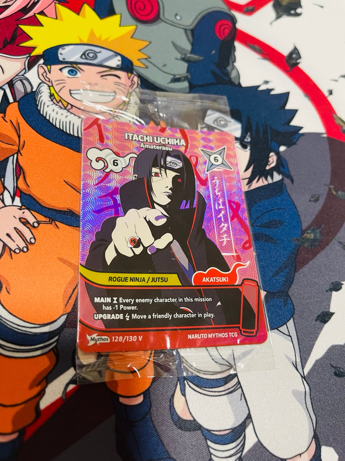 Itachi Uchiha Amaterasu 128/130V - anverso