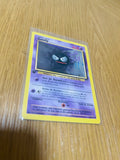 Gastly Base Set 1.ª edición española, anverso de la carta fotografiada