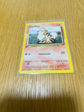 Growlithe Base Set 1.ª edición española, anverso de la carta fotografiada