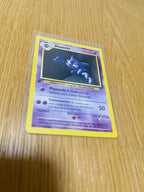 Haunter Base Set 1.ª edición española, anverso de la carta fotografiada