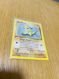 Sandshrew Base Set 1.ª edición española, anverso de la carta fotografiada