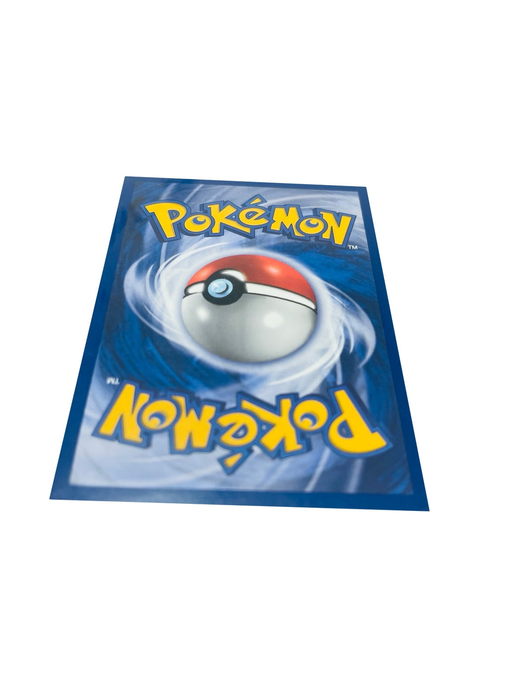 Pokémon Base Set 1.ª Edición ES | Caterpie · reverso real sobre fondo blanco