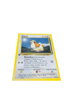 Pokémon Base Set 1.ª Edición ES | Pidgey · anverso real sobre fondo blanco