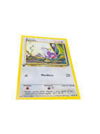 Pokémon Base Set 1.ª Edición ES | Rattata · anverso real sobre fondo blanco