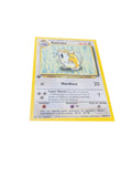 Pokémon Base Set 1.ª Edición ES | Raticate · anverso real sobre fondo blanco