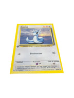 Pokémon Base Set 1.ª Edición ES | Dratini · anverso real sobre fondo blanco