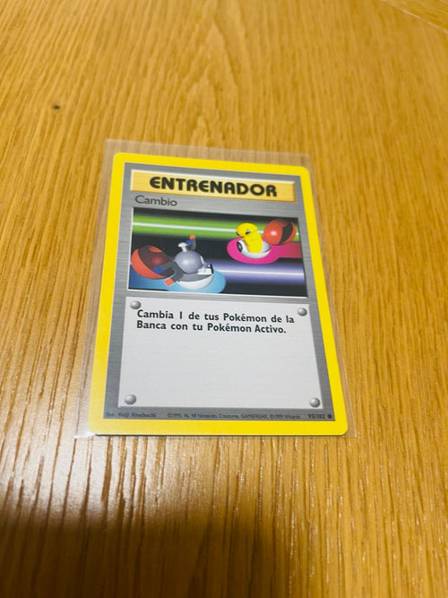 Carta Cambio 95/102, anverso real