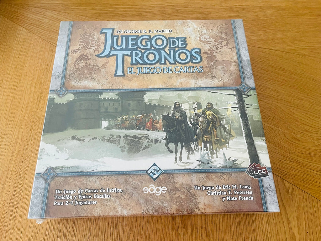 Caja del juego base Juego de Tronos LCG